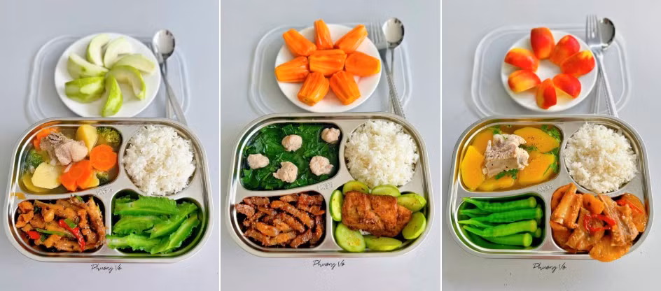 Ngày thường, mẹ chồng Phương cũng rất thích nấu ăn. Mỗi ngày, bà đều hỏi các con thích ăn gì, rồi đi chợ mua đồ tươi về chế biến. Mẹ chồng chị cũng chịu khó cân đối món ăn theo sở thích của các con.