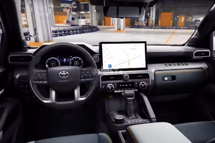 Đáng chú ý, cụm radar tích hợp phía trước cho thấy mẫu SUV này có thể sẽ được trang bị hệ thống hỗ trợ lái nâng cao (ADAS) cấp độ 2 – lần đầu tiên xuất hiện trên Fortuner. Thân xe vẫn giữ phom dáng đặc trưng nhưng trở nên vuông vức và cơ bắp hơn. Bộ mâm hợp kim thiết kế mới có thể nâng lên cỡ 19 inch.