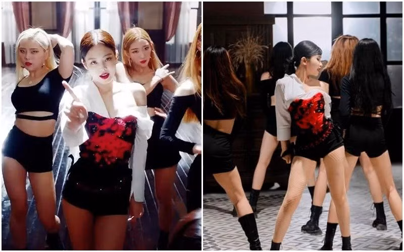 Nhìn lướt qua, khó đoán được đâu là Jennie, đâu là Mina