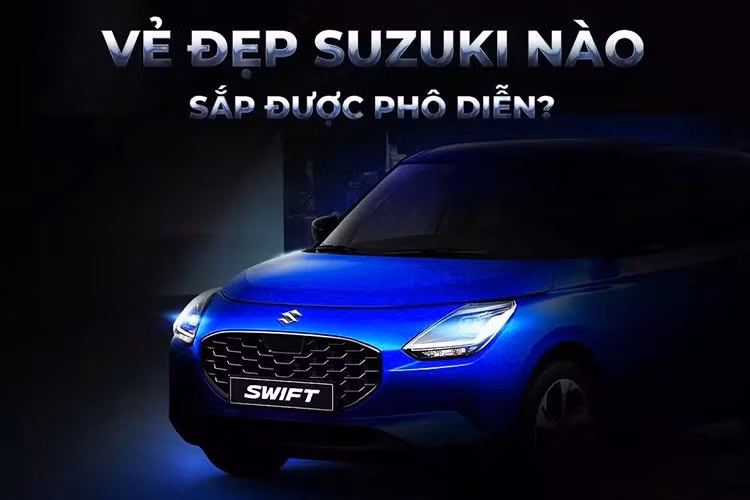 Sau khi hé lộ hình ảnh của Swift thế hệ mới trên fanpage chính thức, cuối cùng thì hãng Suzuki cũng công bố thời điểm mẫu xe này ra mắt thị trường Việt Nam. Theo một số nguồn tin, Suzuki Swift 2025 dự kiến sẽ được giới thiệu với khách hàng trong nước vào ngày 26/6 tới đây.
