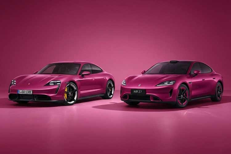 Thiết kế đèn pha tạo nên hiệu ứng ánh sáng động nhằm tăng nhận diện thị giác của xe. Các chi tiết khí động học như lưới tản nhiệt đóng/mở chủ động và hốc gió giúp tối ưu luồng không khí. Phía sau nổi bật với cụm đèn hậu nối liền hai bên và bộ khuếch tán gió thể thao.