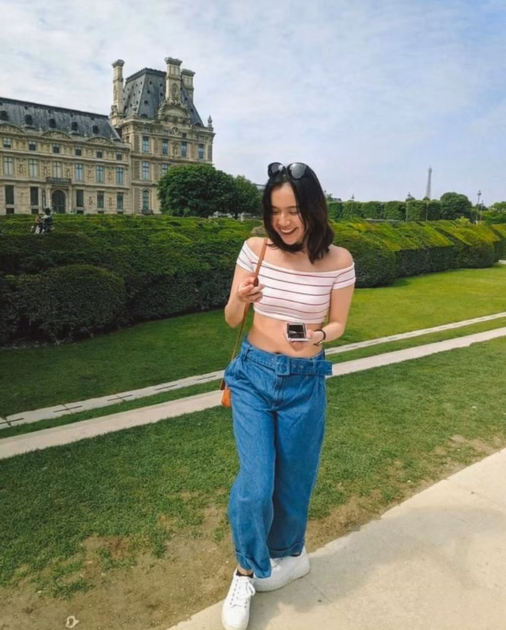 Loạt hình khi còn du học tại Pháp của Hải Tú lập tức nhận về chú ý lớn.