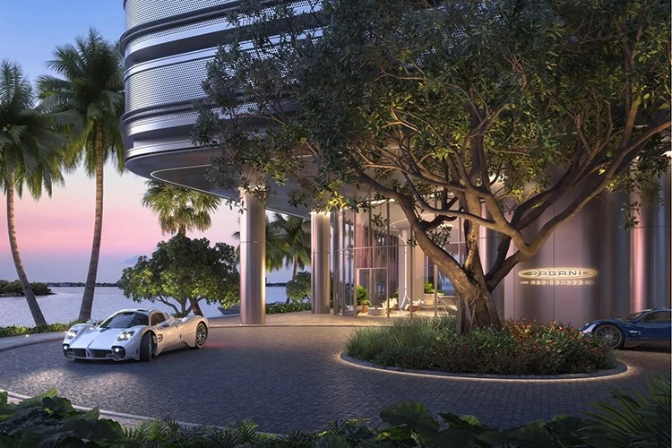Pagani Residences là khu căn hộ siêu sang của thương hiệu siêu xe toạ lạc North Bay Village, Florida, Mỹ. Mức giá để sở hữu căn hộ tiện nghi hàng đầu thế giới này là 3,7 triệu USD.