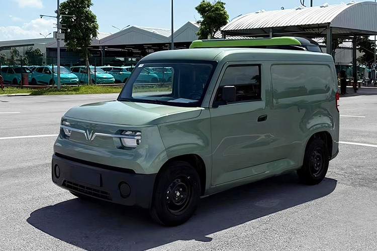 View - Xe tải điện VinFast EC Van lần đầu lộ nội thất thực tế | Báo Tri thức và Cuộc sống - TIN TỨC PHỔ BIẾN KIẾN THỨC 24H