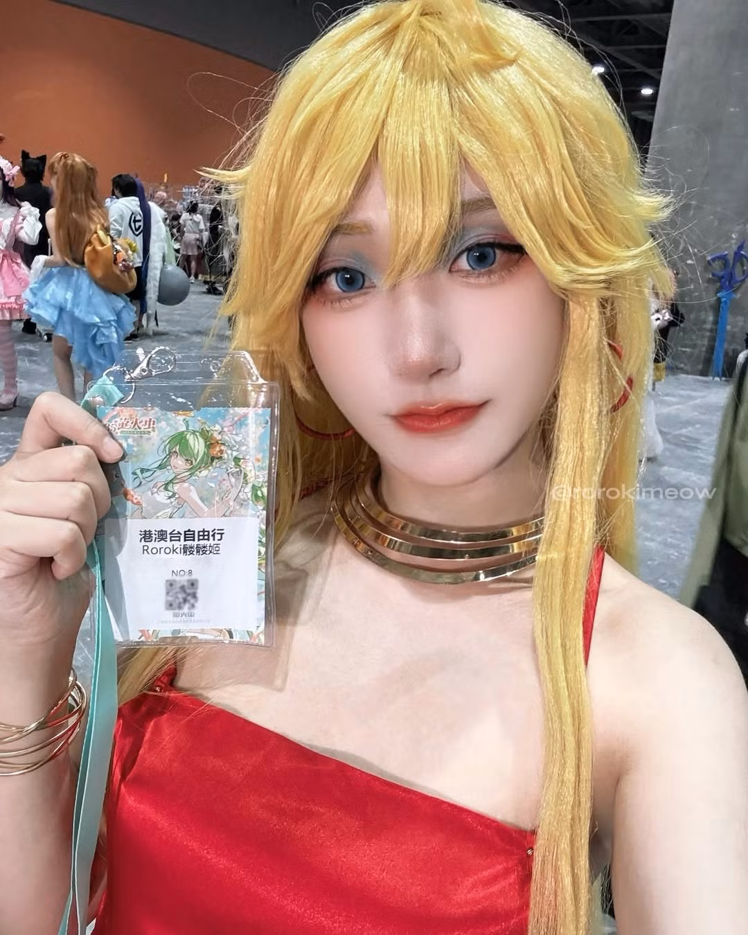 Roroki xuất hiện trong nhiều sự kiện cosplay lớn kể từ khi nổi tiếng.