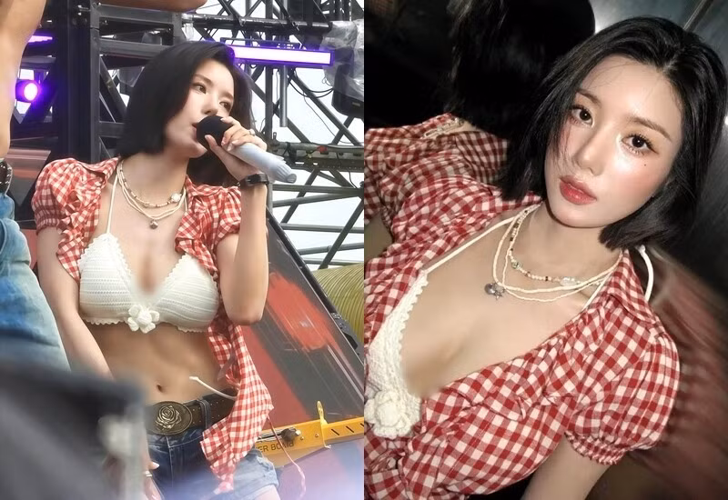 Bên cạnh những lời khen nhan sắc “búp bê sống” và kỹ năng sân khấu, cô nàng 9x cũng vướng không ít tranh cãi vì phong cách ngày càng táo bạo. Dẫu vậy, Kwon Eun Bi vẫn giữ vững sức hút kể từ khi gây bão tại Waterbomb 2023 và trở thành biểu tượng sexy thế hệ mới.