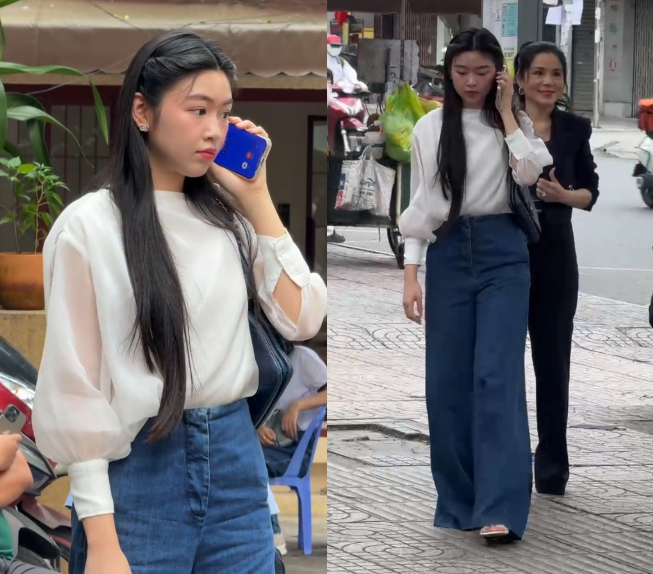 Mới đây, MC Quyền Linh gây chú ý khi xuất hiện tại lễ Giỗ tổ Sân khấu. Đáng chú ý hơn cả, xuất hiện cùng nam MC đình đám còn có con gái lớn Lọ Lem (Mai Thảo Linh).