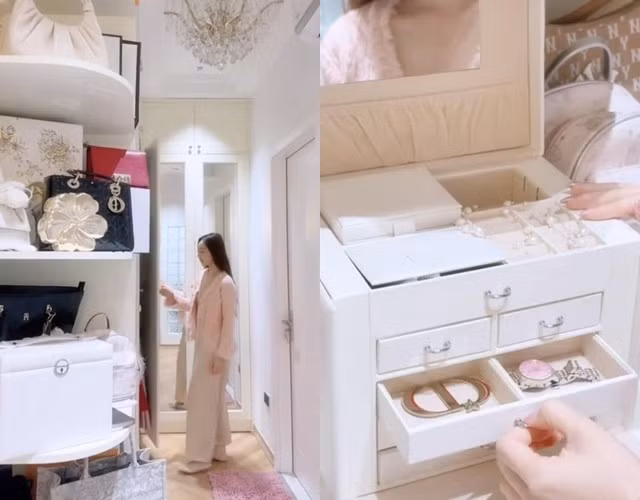 Chưa dừng lại ở đó, 1 năm trước, vào năm 2025, cô gây chú ý khi chia sẻ hình ảnh nhà lên mạng xã hội, với phong cách pastel ngọt ngào, đậm chất tiểu thư.