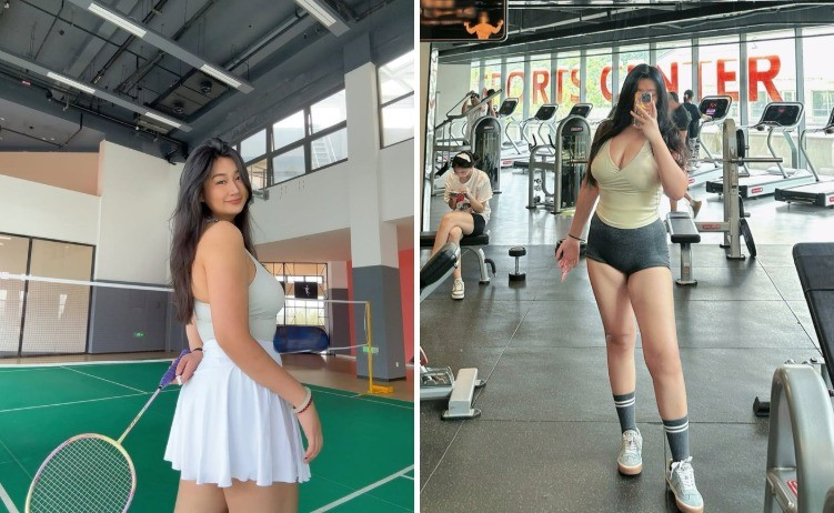 Trước khi đến với pickleball, hot girl này kiên trì tập gym, tennis. Vài tháng trở lại đây mới bắt đầu chuyển qua pickleball vì nghe đến hiệu quả giảm cân, giải tỏa stress và bộ môn này mang lại.