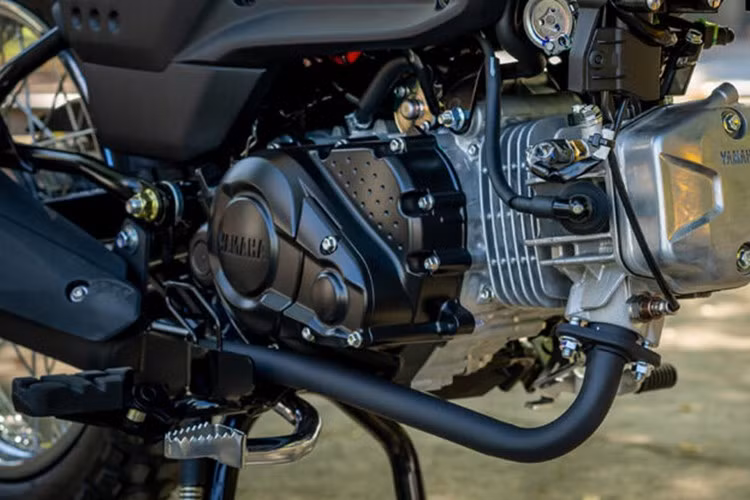 Ở động cơ PG1 2025 vẫn sử dụng động cơ 4 kỳ, 2 van, SOHC, làm mát bằng không khí, cung cấp công suất tối đa 6.6kW/ 7,000 vòng/phút và mô men xoắn cực đại 9.5Nm/ 5,500 vòng/ phút, đảm bảo hiệu năng và tải nặng.