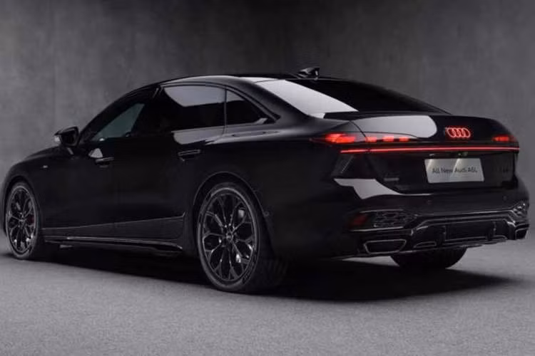 Audi A6L mới sử dụng ngôn ngữ thiết kế mạnh mẽ của A6 phiên bản toàn cầu nhưng tỷ lệ thân xe đã thay đổi đáng kể. Cụ thể, Audi đã kéo dài thân xe thêm 143 mm, nâng tổng chiều dài lên 5.142 mm. Phần tăng thêm chủ yếu nhằm cải thiện không gian ở hàng ghế sau nhờ chiều dài cơ sở đạt 3.066 mm. Con số này nhỉnh hơn 68 mm so với Audi A8 tiêu chuẩn nhưng vẫn ngắn hơn 62 mm so với A8L.