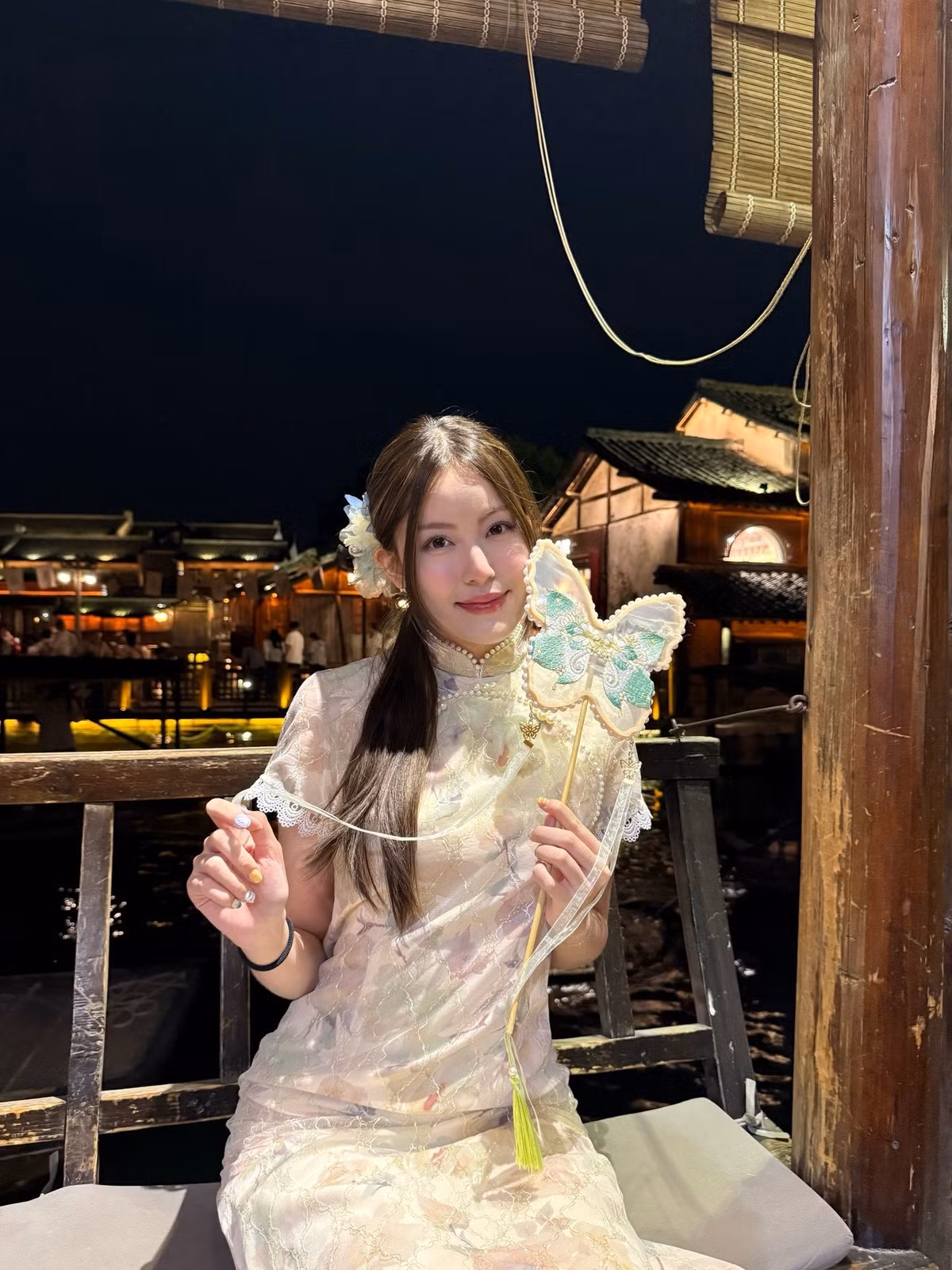 Những bức ảnh mới nhất mà Tăng Mỹ Hàn đăng tải trên Instagram và trang cá nhân toát lên vẻ đẹp nhẹ nhàng, nữ tính.