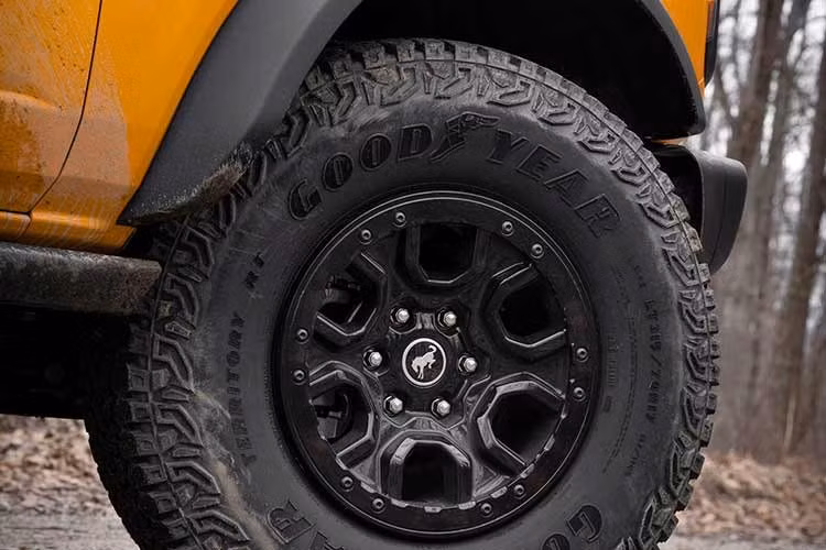 Gói Sasquatch trị giá 6.345 USD (hơn 165 triệu đồng) vốn đã quen thuộc với khách hàng bổ sung những trang bị như khóa vi sai điện tử, hệ thống ngắt thanh cân bằng phía trước, ốp cua lốp mở rộng giúp tăng khoảng sáng gầm và hệ thống treo HOSS 3.0 với giảm chấn FOX. Ngoài ra, xe còn có hệ dẫn động bốn bánh nâng cấp và mâm hợp kim sơn đen 17 inch. đi kèm lốp 35 inch.