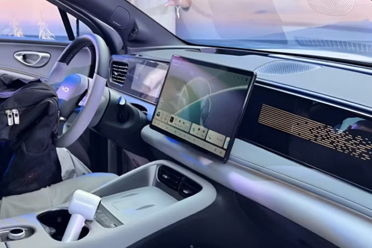 Khoang cabin của Sealion 06 phiên bản mới được thiết kế đối xứng, hiện đại và thực dụng. Trung tâm là màn hình giải trí cảm ứng 15.6 inch, cụm đồng hồ kỹ thuật số, vô lăng bốn chấu đáy phẳng và bảng điều khiển trung tâm tích hợp 02 khay đựng cốc, núm xoay điều chỉnh nhiệt độ ngăn làm lạnh, đế sạc không dây, tủ lạnh mini chứa được 4 chai nước.