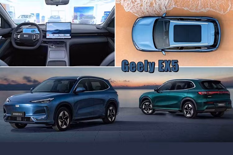 Sau gần một năm kể từ khi ra mắt tại thị trường Trung Quốc, Geely Galaxy E5 đã chính thức được bổ sung phiên bản nâng cấp cho năm 2026. Đây chính là mẫu SUV điện Geely EX5 mới ra mắt thị trường Việt Nam vào giữa tháng 7 này.