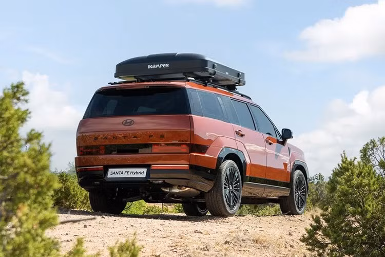 Về trang bị an toàn, Santa Fe Hybrid sở hữu hàng loạt các tính năng hỗ trợ lái như: Phanh ABS, phân bổ lực phanh EBD, hỗ trợ phanh khẩn cấp BA, cân bằng điện tử ESC, chống trượt TCS, hỗ trợ khởi hành ngang dốc HAC và đổ đèo DBC. Xe còn được trang bị kiểm soát hành trình thích ứng có tính năng dừng và đi, cảnh báo va chạm phía trước với hỗ trợ phanh tự động,...