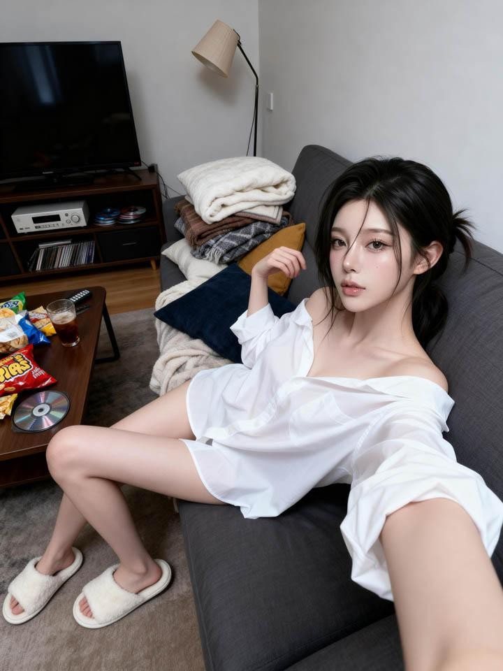 Người xem có thể thấy 'thực thể ảo' này trong những bộ bikini dây mảnh khảnh giữa đại dương ảo, hay những chiếc váy bodysuit ôm sát sạt, mỏng manh như cánh ve, khoe trọn từng thớ thịt và những điểm nhạy cảm đầy tinh tế.