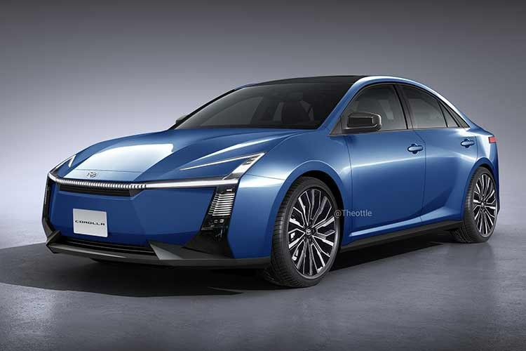 Trả lời cho sự tò mò đó, họa sĩ kỹ thuật số Theophilus Chin đã dựng nên hình ảnh Corolla tương lai mang tính thực tế hơn. Dựa trên nền tảng Lexus IS, bản dựng kết hợp ngôn ngữ thiết kế của Toyota Crown với các chi tiết đặc trưng từ mẫu concept Corolla, tạo nên một mẫu sedan 4 cửa vẫn giữ được nét tương lai nhưng dễ tiếp cận hơn.