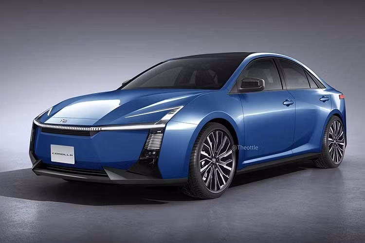 Trả lời cho sự tò mò đó, họa sĩ kỹ thuật số Theophilus Chin đã dựng nên hình ảnh Corolla tương lai mang tính thực tế hơn. Dựa trên nền tảng Lexus IS, bản dựng kết hợp ngôn ngữ thiết kế của Toyota Crown với các chi tiết đặc trưng từ mẫu concept Corolla, tạo nên một mẫu sedan 4 cửa vẫn giữ được nét tương lai nhưng dễ tiếp cận hơn.