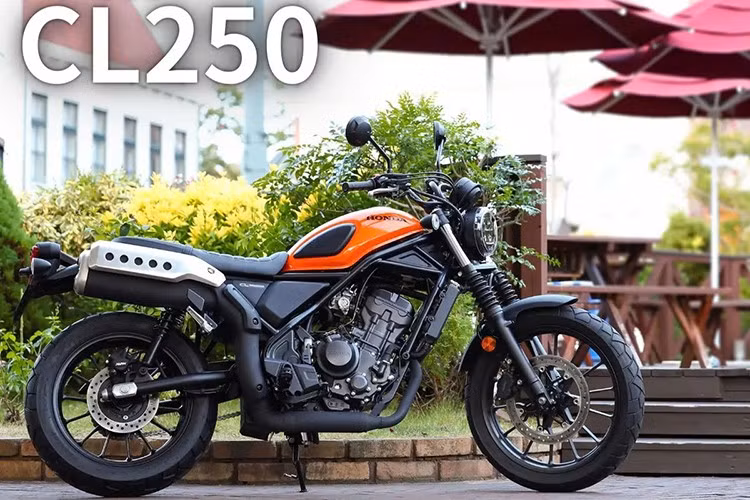 Chiều cao yên xe là 790 mm, giúp xe phù hợp với nhiều đối tượng người lái. Với khoảng sáng gầm là 163 mm, Honda CL250 có thể dễ dàng vượt qua các đoạn đường gồ ghề. Giá xe Honda CL250 E-Clutch 2025 tại Nhật Bản là 704.000 yên (khoảng 125,3 triệu đồng).