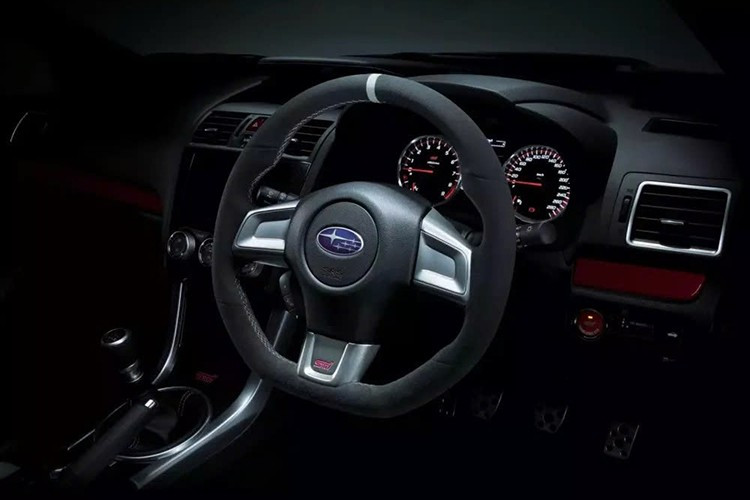 Đối với BRZ tS, hệ dẫn động cầu sau càng làm tăng thêm sự hấp dẫn với bộ giảm xóc Hitachi được tinh chỉnh bởi STI, phanh Brembo bốn và hai piston với đĩa phanh lớn hơn, má phanh và kẹp phanh màu vàng, đường chỉ khâu màu xanh thay vì đỏ, điểm nhấn da màu xanh trên ghế ngồi, cụm đồng hồ kỹ thuật số với điểm nhấn màu đỏ, và ốp gương Crystal Black Silica. Tất nhiên, logo tS cũng được trang bị.