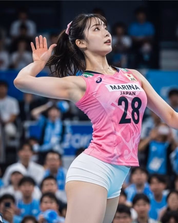 Cái tên Marina Hasegawa thời gian qua phủ sóng khắp mạng xã hội với hàng chục nghìn lượt chia sẻ, hàng trăm nghìn lượt yêu thích và vô số bình luận từ cư dân mạng toàn cầu. Hình ảnh nữ vận động viên bóng chuyền Nhật Bản, xinh đẹp, khỏe khoắn, thần thái chuẩn ngôi sao, khiến không ít người thốt lên cảm thán.