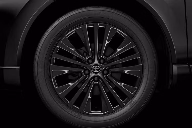 Cụ thể, xe có nẹp trang trí cản trước và sau bằng chrome đen, lưới tản nhiệt đen bóng, đầu ống xả chrome đen, cùng đai ốc bánh xe, khung cửa kính và ốp gương chiếu hậu màu đen. Cụm đèn hậu cũng được xử lý theo tông tối màu, trong khi tay nắm cửa chuyển sang sơn đồng màu thân xe.