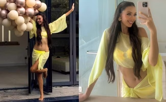 Mới đây, nhân dịp sinh nhật, nàng WAG Dianka Zakhidoa - vợ mẫu Tây của thủ môn Bùi Tiến Dũng đã khiến mạng xã hội dậy sóng khi tung loạt ảnh diện bikini cực gợi cảm trong bữa tiệc ấm cúng cùng chồng và dàn cầu thủ bạn thân.