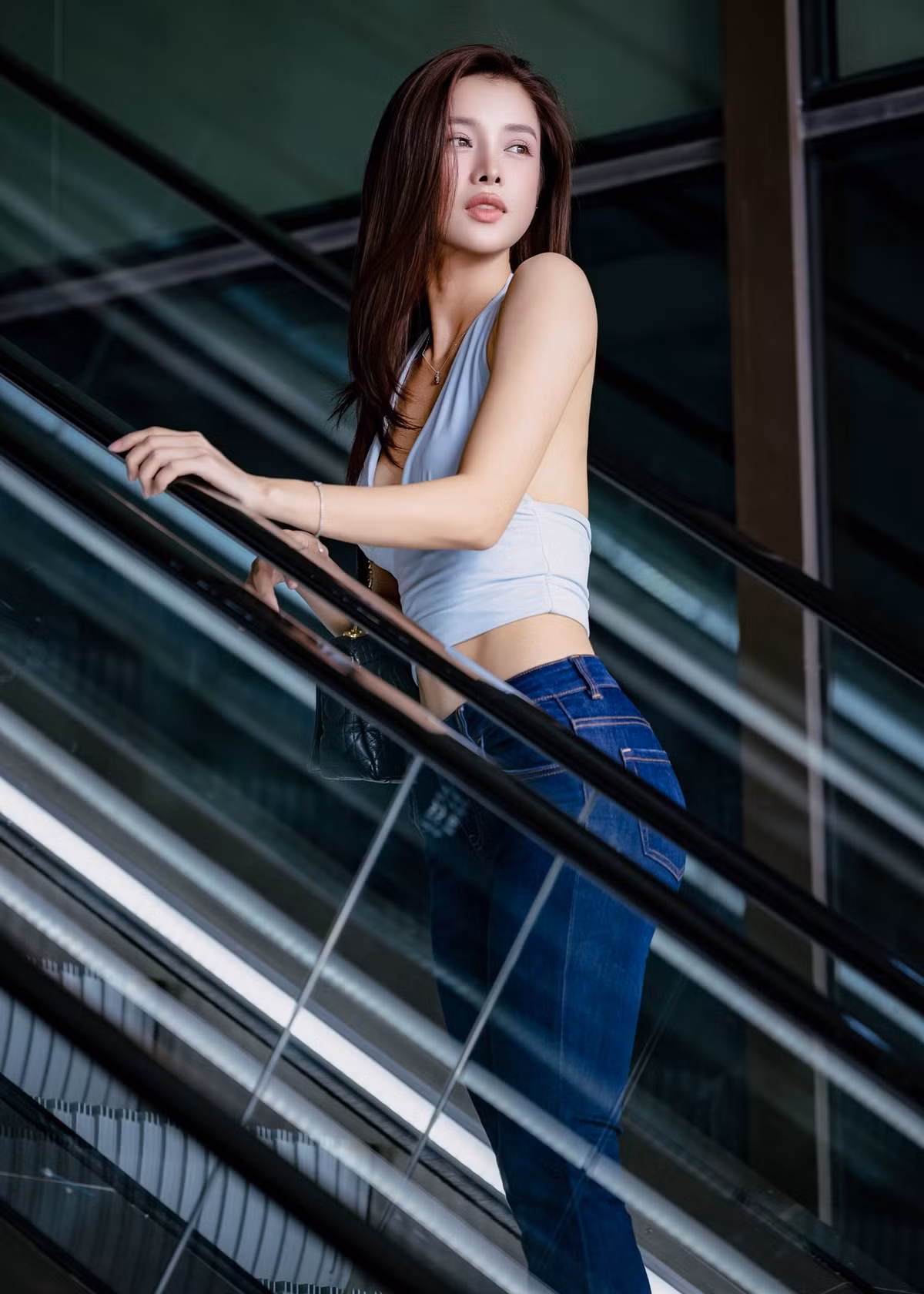 Trong lĩnh vực diễn xuất, Trình Mỹ Duyên từng góp mặt trong một số dự án phim truyền hình, thường đảm nhận những vai diễn hiền lành, dịu dàng, phù hợp với hình ảnh nền nã mà cô xây dựng.