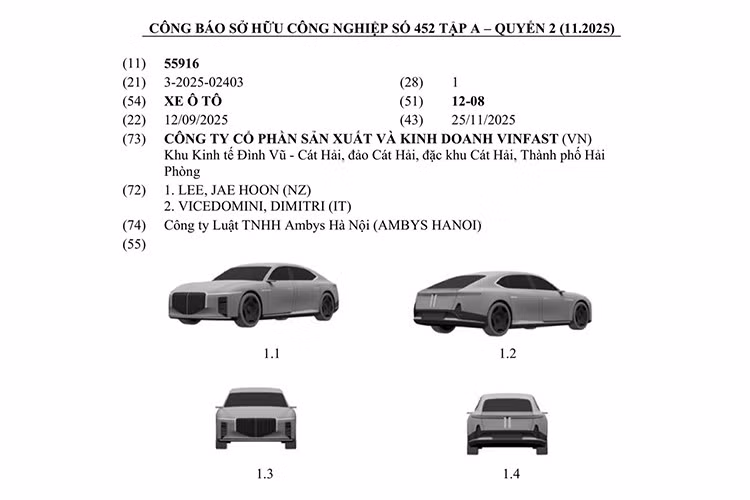 Qua những hình ảnh được đăng trong Công báo Sở hữu Công nghiệp, có thể thấy cả 3 mẫu xe mới của VinFast đều được trang bị lưới tản nhiệt cỡ lớn. Điều này khiến nhiều người cho rằng đây là những mẫu xe hybrid mà VinFast được đồn đoán sẽ bán ở Việt Nam trong năm sau.