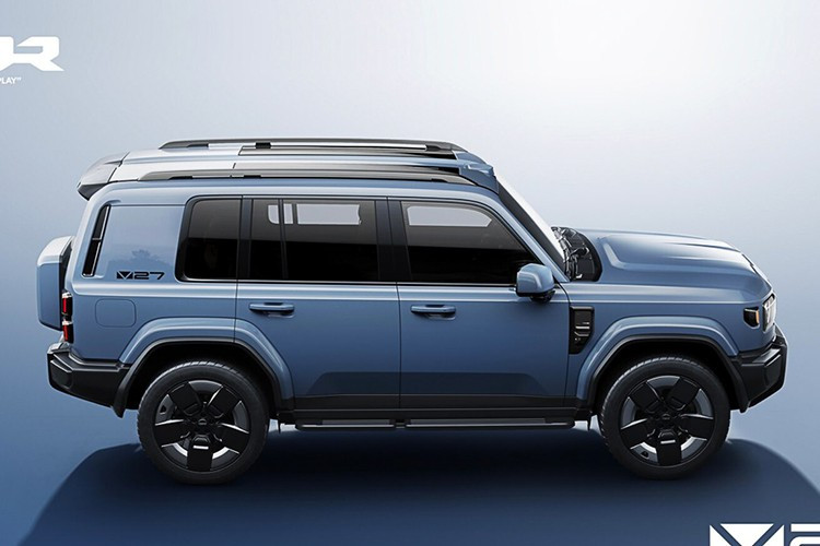 Chery định nghĩa iCaur V27 là một chiếc SUV địa hình cỡ trung – lớn phát triển trên nền tảng unibody, cân bằng giữa tính thực dụng của SUV đô thị và khả năng off-road tầm trung.