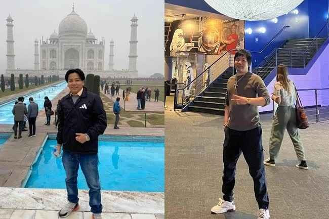 Khoa Pug cho biết mỗi ngày dùng máy kéo 3 lần, chân anh sẽ dài ra 1 mm, kéo 70 ngày sẽ dài ra được 7 cm.