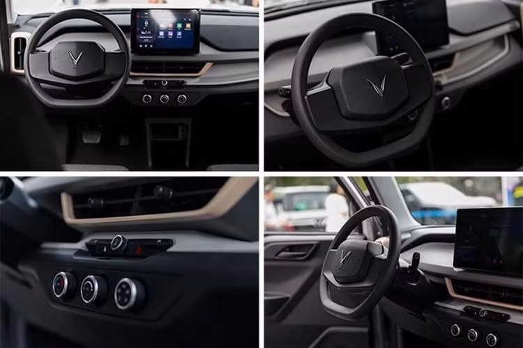 Nội thất có màn hình giải trí trung tâm 10 inch. Các tính năng an toàn gồm ABS, phân phối lực phanh điện tử, kiểm soát lực kéo, hỗ trợ khởi hành ngang dốc và cảm biến đỗ xe phía sau. Phiên bản Plus bổ sung camera lùi, gương chỉnh và gập điện cùng khả năng kết nối Apple CarPlay và Android Auto.