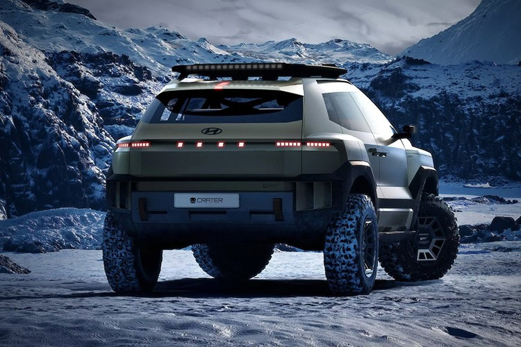 View - Hyundai Crater hoàn toàn mới – SUV địa hình táo bạo vừa ra mắt có gì hay? | Báo Tri thức và Cuộc sống - TIN TỨC PHỔ BIẾN KIẾN THỨC 24H