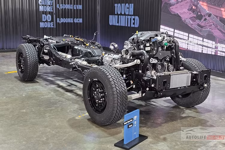 Về mặt kỹ thuật, Ranger SUPER DUTY sở hữu động cơ diesel V6 3.0L tăng áp (Lion TDI), sản sinh công suất 210 mã lực và mô-men xoắn 600 Nm, kết hợp cùng hộp số tự động 10 cấp SelectShift và hệ dẫn động 4 bánh toàn thời gian 4A-4WD. Xe đáp ứng tiêu chuẩn khí thải EURO 6.2 và trang bị hệ thống lọc hạt DPF.