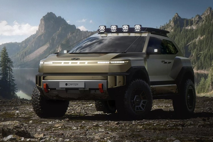 View - Hyundai Crater hoàn toàn mới – SUV địa hình táo bạo vừa ra mắt có gì hay? | Báo Tri thức và Cuộc sống - TIN TỨC PHỔ BIẾN KIẾN THỨC 24H