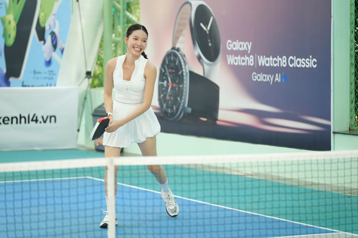 Tại 1 giải đấu Pickleball mới đây, Trân Phạm cùng với bạn đấu đã xuất sắc giành giải Ba chung cuộc.