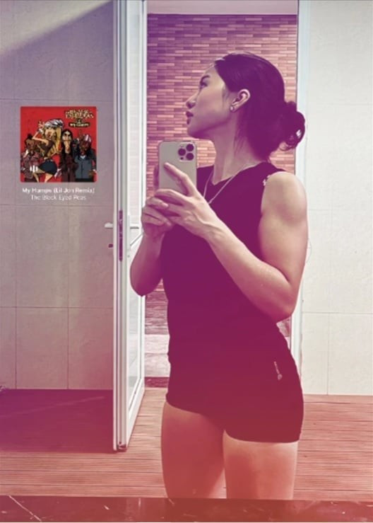 Cựu hoa khôi bóng chuyền Việt Nam coi con như một người bạn, thường xuyên tâm sự những vui buồn trong cuộc sống.