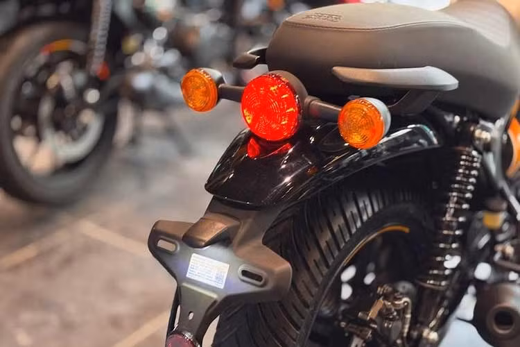 Các tấm ốp bên hông cũng có những họa tiết táo bạo tương tự. Phối màu này rất trẻ trung, phá cách và đi ngược lại với phong cách cổ điển của chiếc xe.