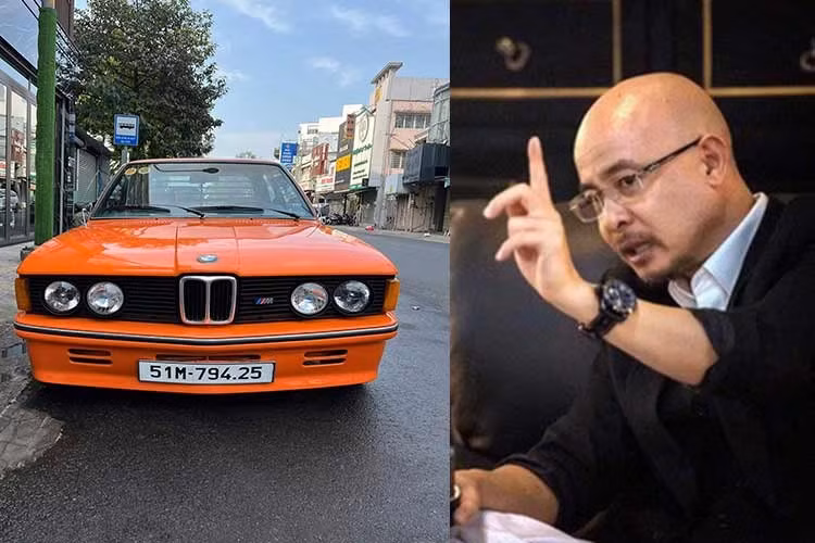 Mới đây, chiếc BMW 3 Series mang mã E21 đã bị bắt gặp xuống phố cùng ông Đặng Lê Nguyên Vũ. Đây có thể là xe BMW mới được doanh nhân này mua. Chiếc BMW 3 Series thuộc biến thể đầu tiên, sản xuất từ tháng 6/1975 đến tháng 12/1983, xe được độ lại khá đẹp mắt và còn thêm màu cam rất nổi bật.