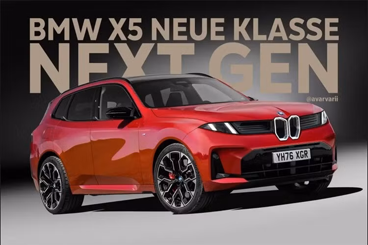 BMW X5 thế hệ mới sẽ mang ngôn ngữ thiết kế Neue Klasse đang được BMW áp dụng cho các mẫu xe tương lai, lấy cảm hứng từ concept Neue Klasse X.