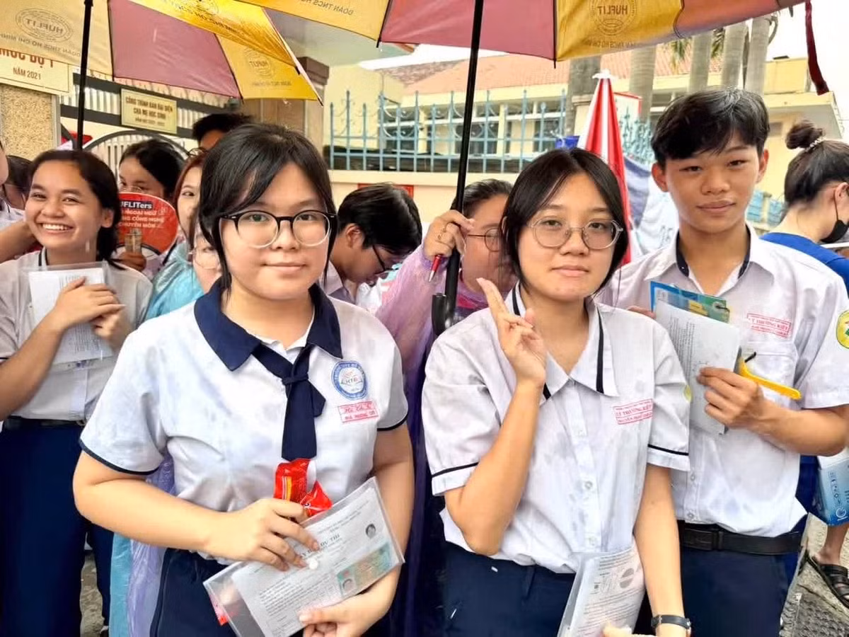 Thí sinh tại TPHCM tham dự kỳ thi tốt nghiệp THPT năm 2026.