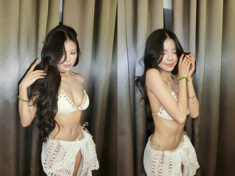 Dễ nhận thấy, vóc dáng chuẩn chỉnh của Mai Dora là thành quả của việc chăm chỉ tập luyện, giữ gìn hình thể và theo đuổi lối sống năng động trong nhiều năm qua.