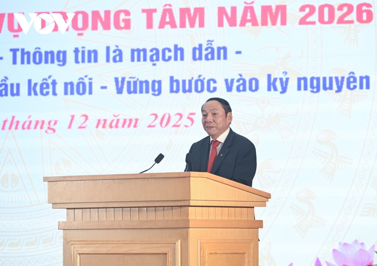 Bộ trưởng Bộ Văn hóa thể thao và Du lịch Nguyễn Văn Hùng