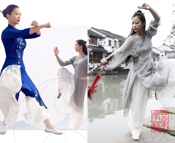 Vịnh Tương từng nhiều lần giành huy chương vàng tại các giải võ thuật quốc tế và là truyền nhân đời thứ sáu của Thái Cực Dương phái. Đây là trường phái Thái Cực được sáng tạo bởi cao thủ Dương Lộ Thiền đời nhà Thanh, cũng là một trong những chi phái Thái Cực lớn nhất.