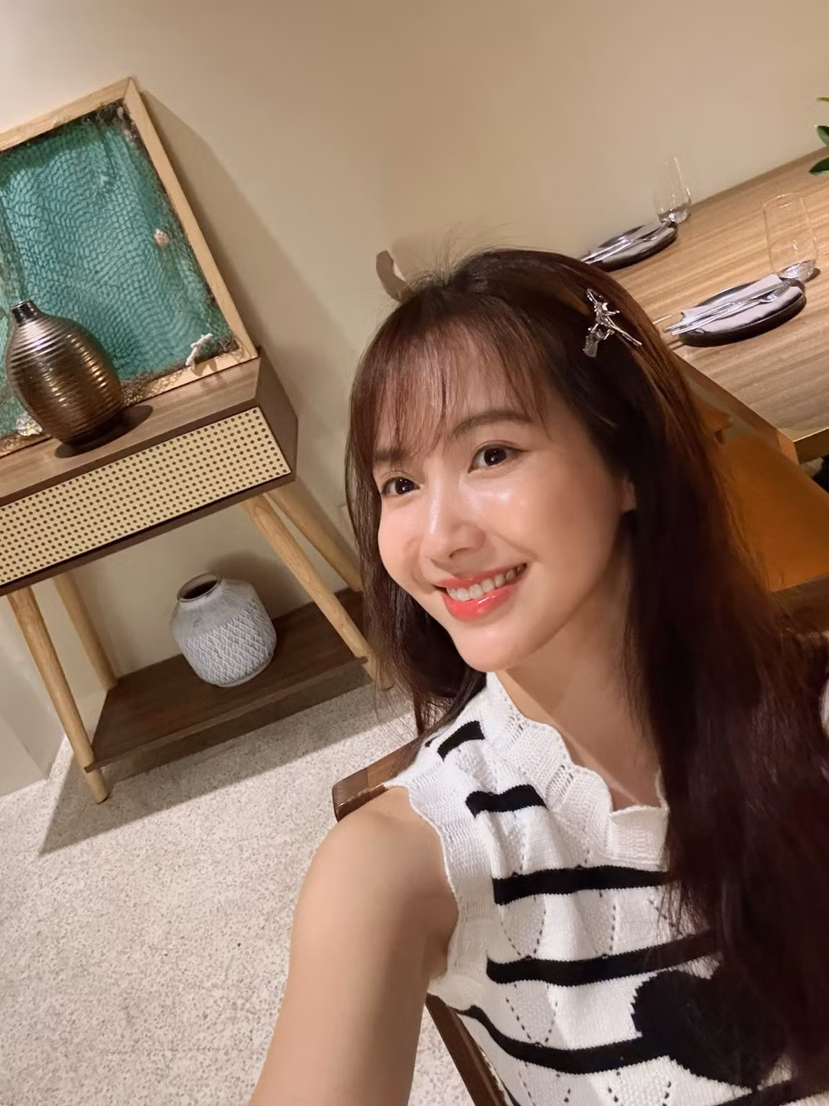 Jang Mi còn từng chia sẻ ông xã chưa bao giờ ngăn cản cô theo đuổi hoạt động nghệ thuật.