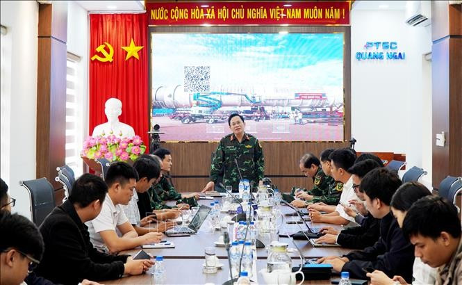 Quang cảnh buổi họp báo.