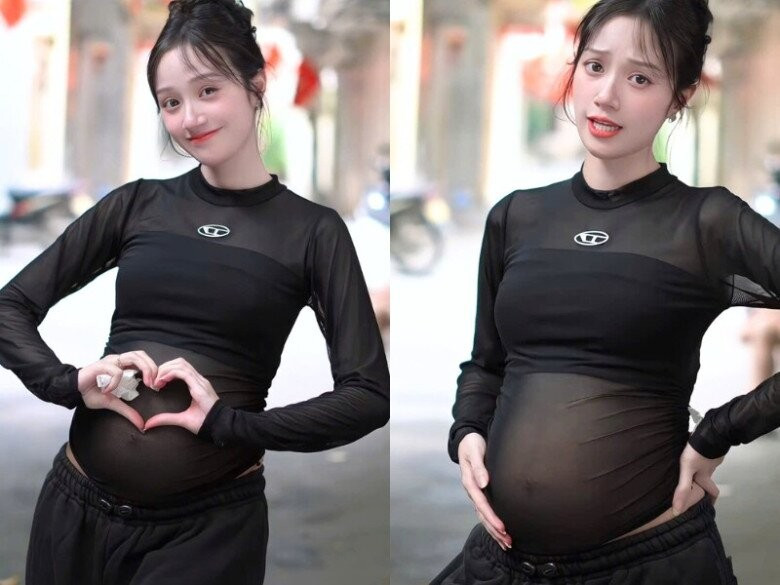 Trước thời điểm bước lên bàn sinh, Phương Hoa còn tranh thủ lưu lại những khoảnh khắc cuối cùng của thai kỳ với chiếc bụng vượt mặt. Dù đang ở những ngày cận sinh, nữ TikToker vẫn giữ được thần thái bình thản, nụ cười nhẹ nhàng cùng ngoại hình gọn gàng, gương mặt nhỏ nhắn, thanh thoát. Nhiều khán giả không khỏi trầm trồ khi thấy “vợ quốc dân” vẫn rạng rỡ dù đã trải qua hành trình mang thai vất vả.