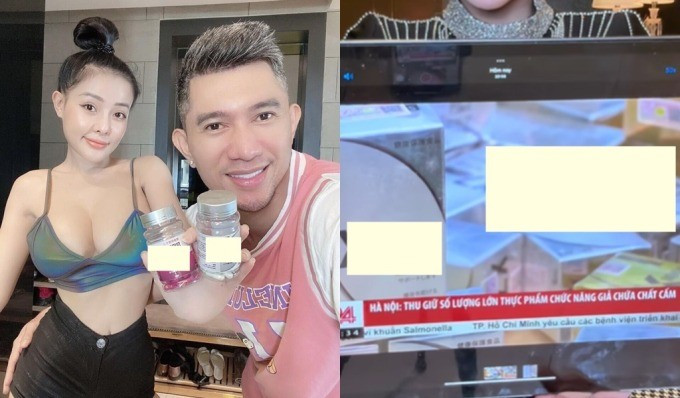 "Viên thảo mộc X7 Plus, viên thảo mộc Super Detox X3, viên thảo mộc X1000 là các sản phẩm được thực hiện theo đúng quy định", Ngân 98 nói trong video.