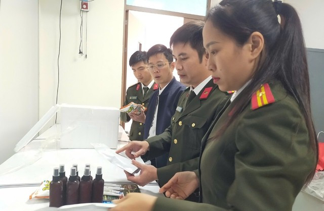 Ban chuyên án thu giữ nhiều tang vật liên quan.